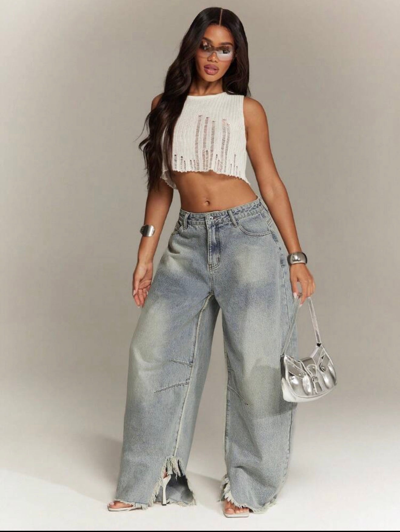 Barrel Leg Jeans