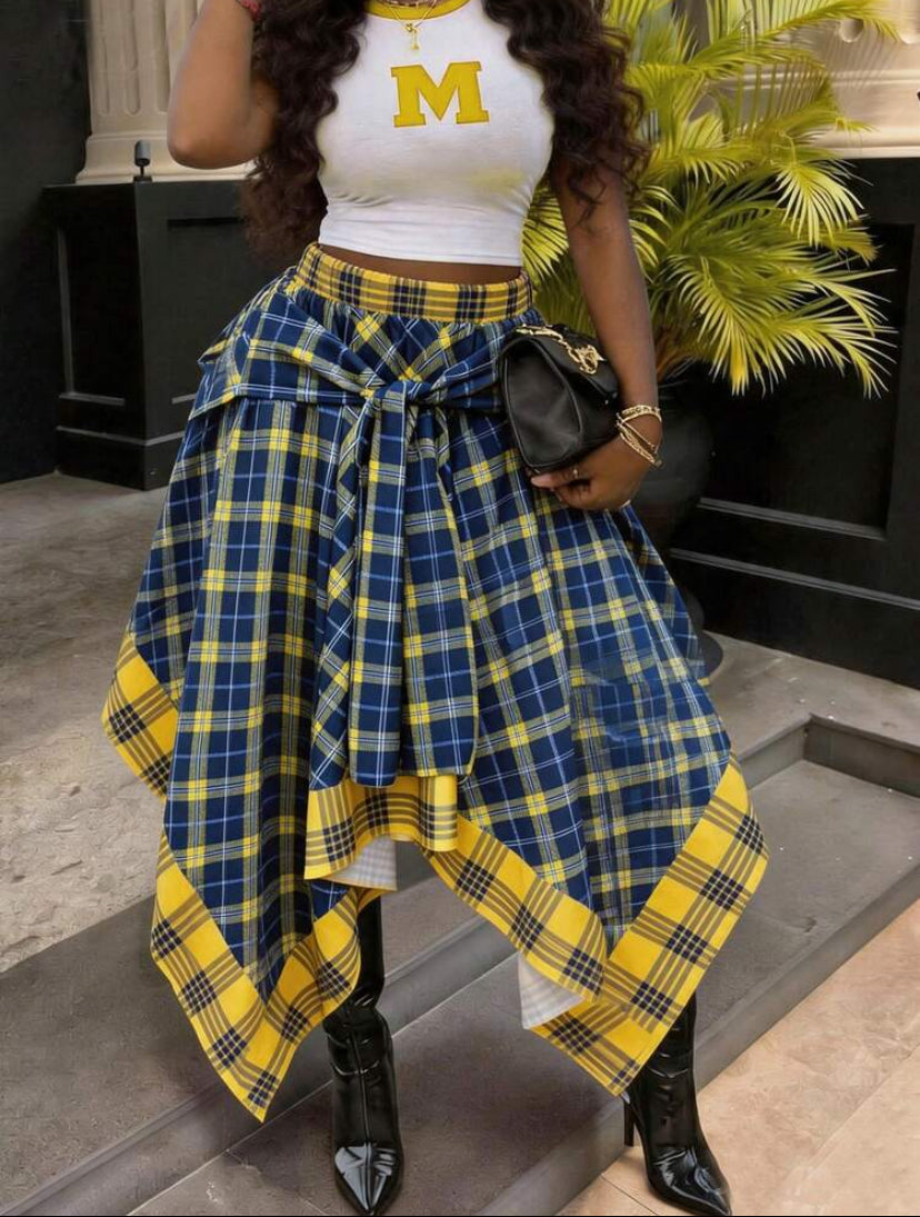 Loose Tie Skirt
