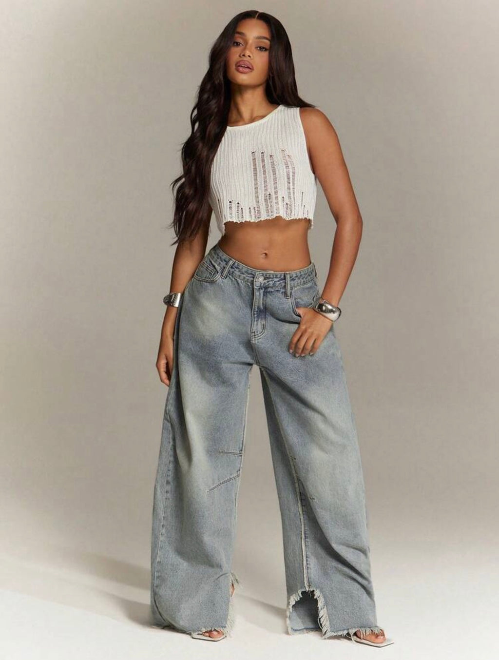 Barrel Leg Jeans
