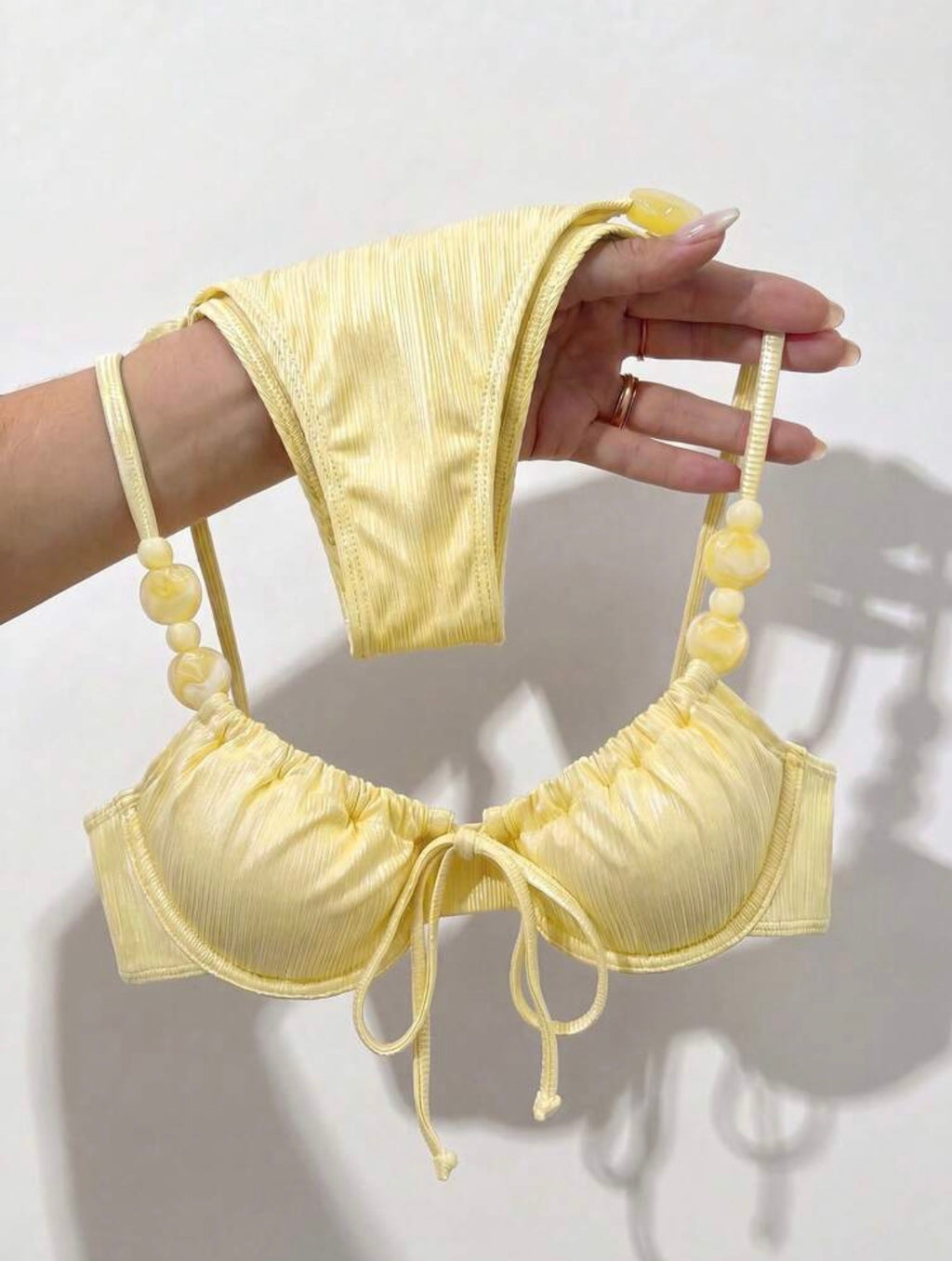 Front Tie Bikini set