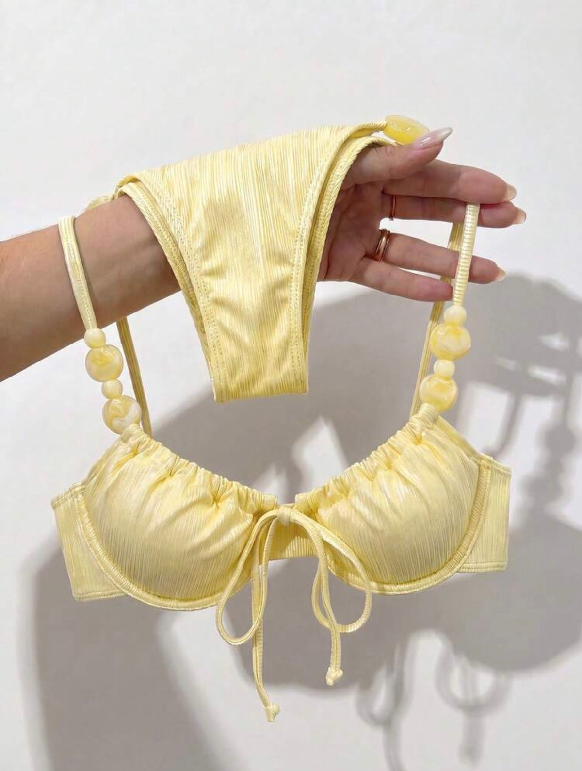 Front Tie Bikini set