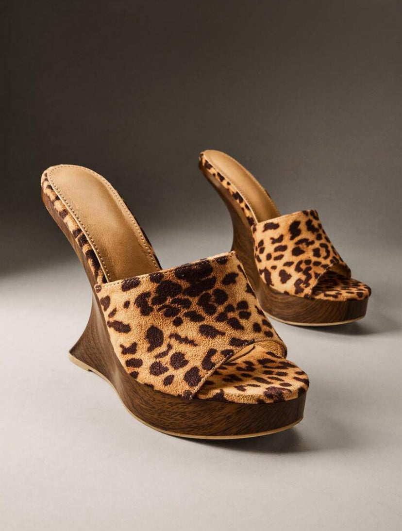 Mule Wedge  Heels