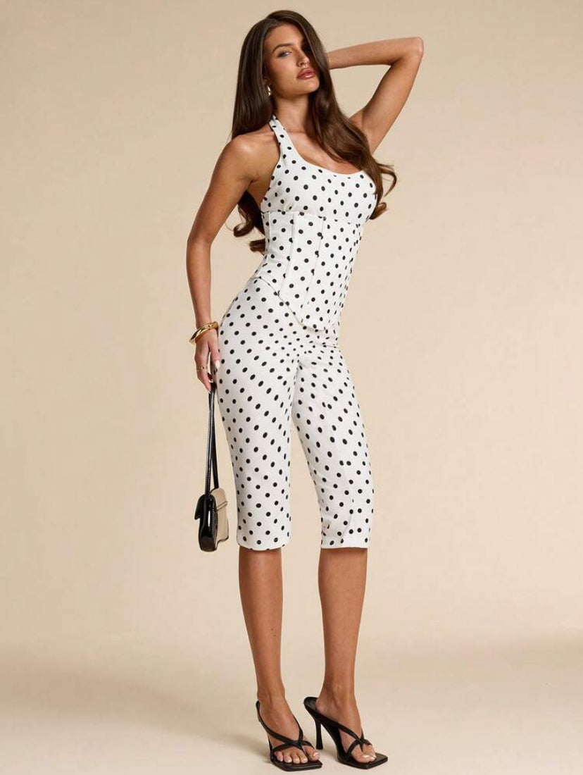 Waist Cinching Jumpsuit