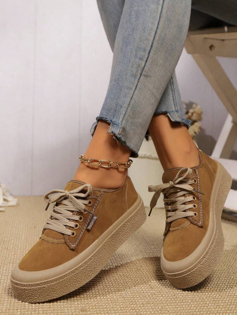 Platform Sole Sneakers