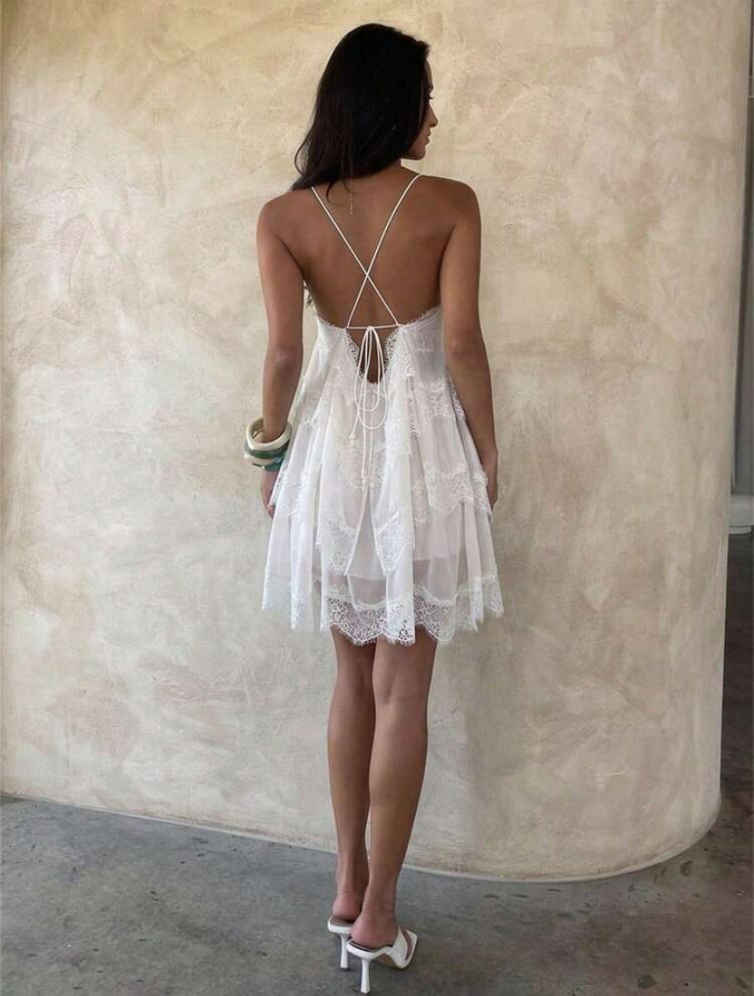 Chiffon Mini Dress