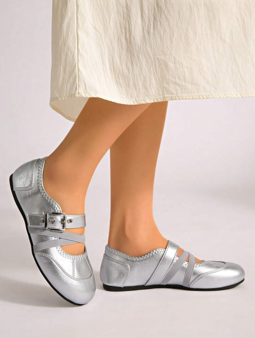 Buckle Slip On Shoe