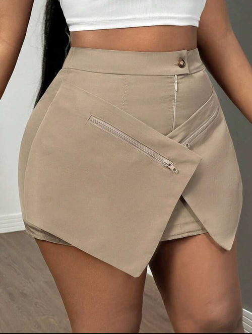 A Line Mini Skirt