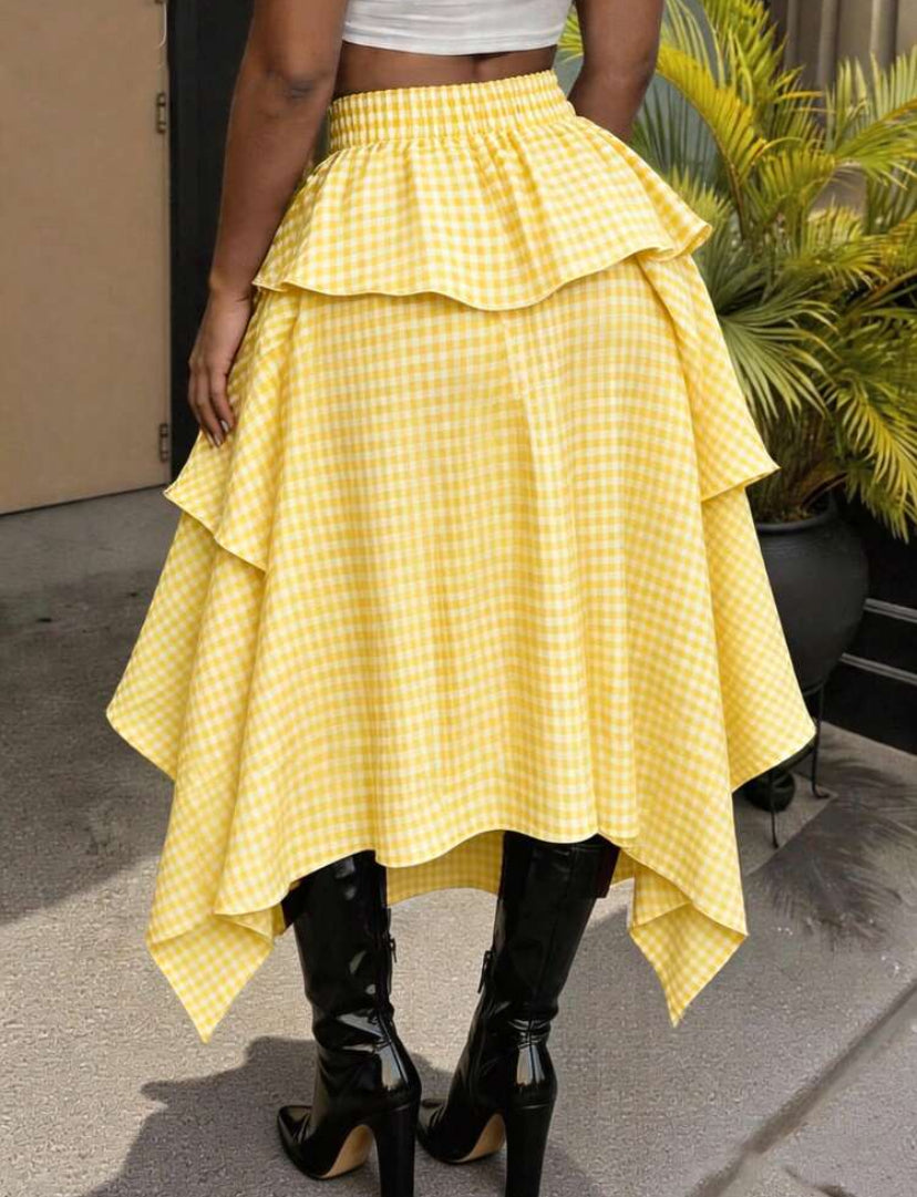 Plaid Skirt