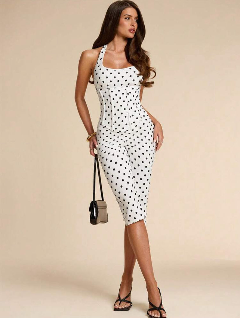 Waist Cinching Jumpsuit