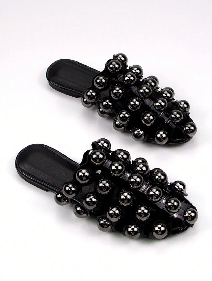 Metal Revet Slip on